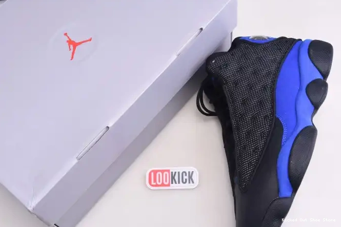 Kick Theory 13 414571-040 Royal Jordan Retro Hyper Black 0626
